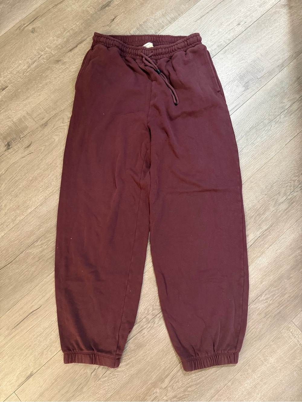 Aeropostale Kids Maroon Drawstring Joggers